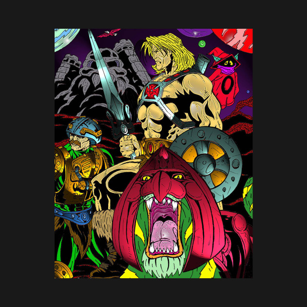 Disover Guardians of Eternia! - Heman - T-Shirt