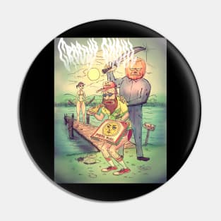 Groovy Ghoul Pizza Camp Pin