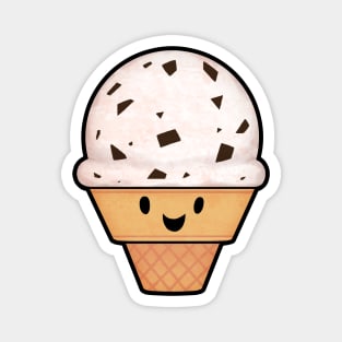 Cookies and Creme Ice cream Magnet