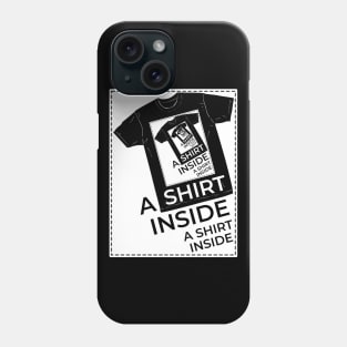 A shirt inside a shirt, Droste Effect, Shirtception Phone Case