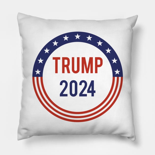 Trump 2024 Pillow by powniels