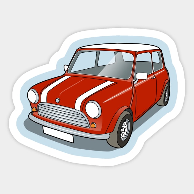 Classic Mini Cooper #1 - Mini - Sticker