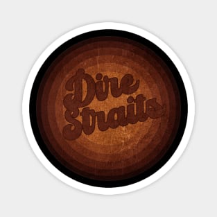 Dire Straits - Vintage Style Magnet