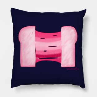 Rainbow Toast in PINK Pillow