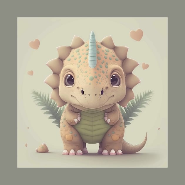 Trix, das mutige Triceratops - Dinosaurier Zeiten by EUWO