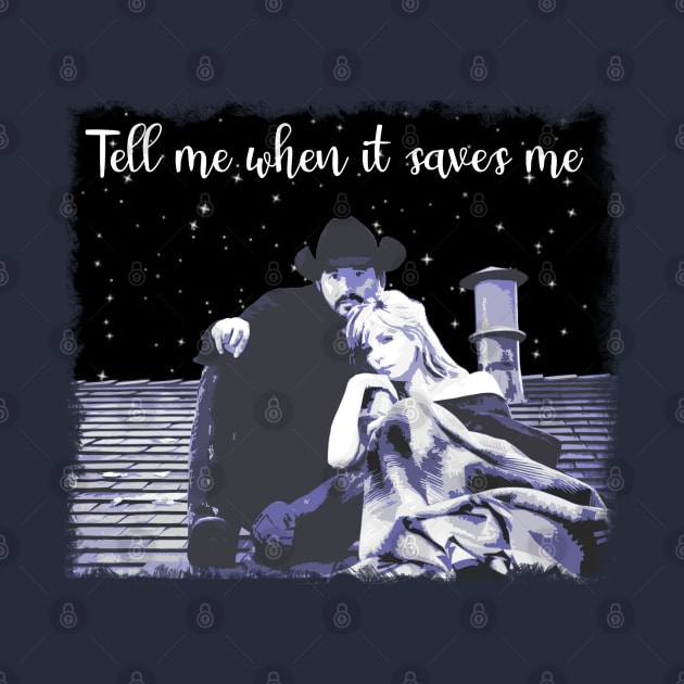 ‘’Tell me when it saves me’’ by PEÑA INK