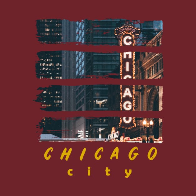 Chicago Night by DoyDrCreative