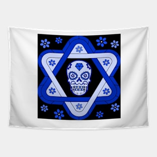 Sugar Skull 50 (Style:15) Tapestry