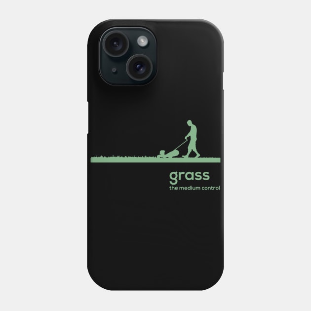 Grass - The Medium Control Phone Case by amalya