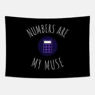 numbers are my muse Tapestry