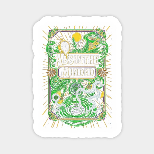 Absinthe Minded Magnet by Dr. Cork