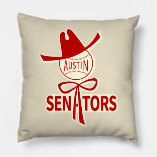 Vintage Austin Senators Baseball 1962 Pillow