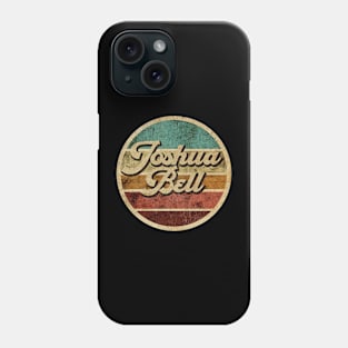 Tanatoraja, circle retro faded Joshua Bell Phone Case