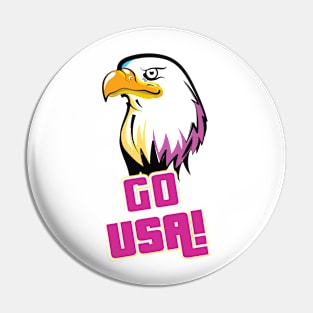 Go USA! Pin