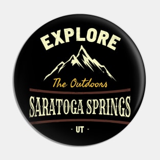 explore saratoga springs Pin