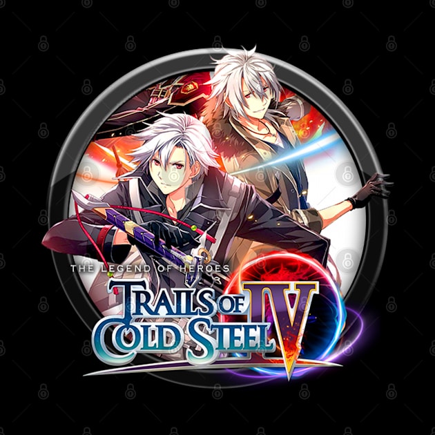 Trails of Cold Steel In Circle Logo XV by RayyaShop