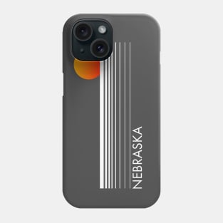 Nebraska Sun and Horizon Phone Case