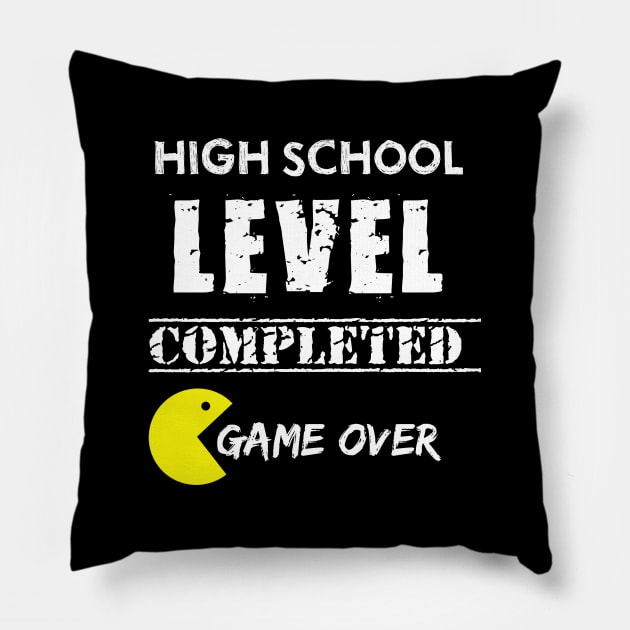 High School Level Completed Pillow by hippyhappy