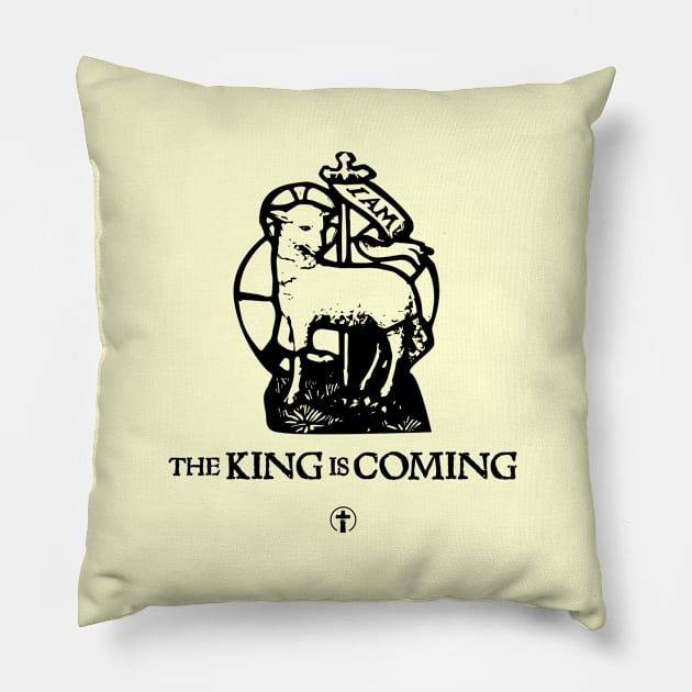 Lamb of God - The King is Coming Pillow by The King is Coming