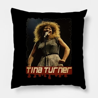 Tina Turner Vintage Pillow
