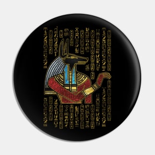 Egyptian Anubis Ornament Pin