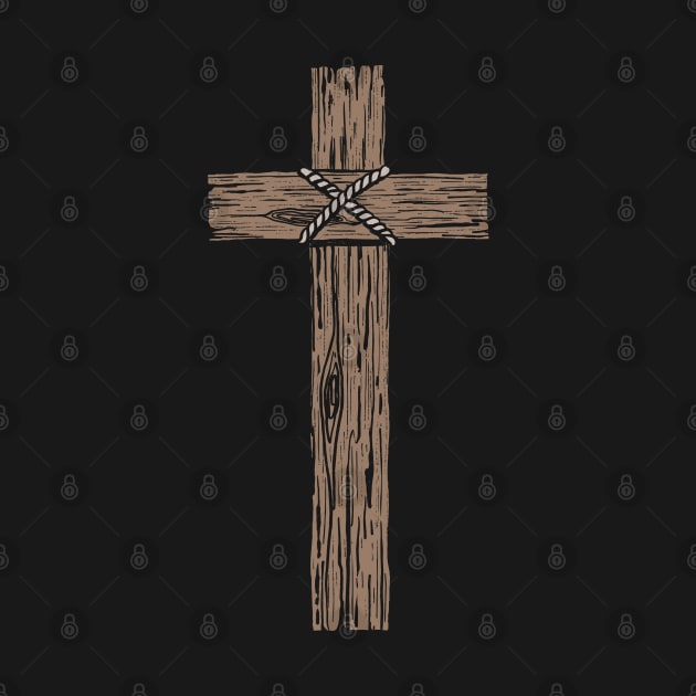 Wooden cross by Reformer