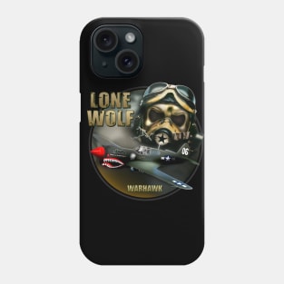 P40 Warhawk Lone Wolf Phone Case