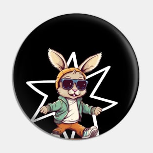 Rabbit Boy Pin