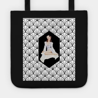 1920s Pin Up Girl - Art Nouveau - Art Deco - PinUp Girl Tote