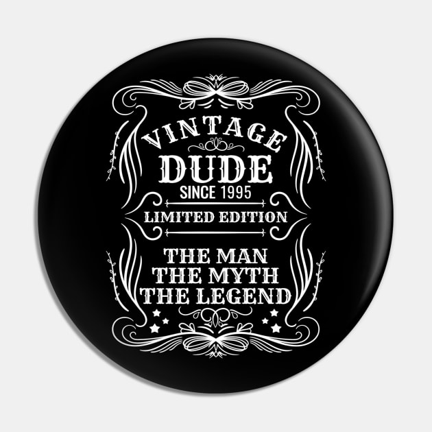 Vintage Dude 1995 Gift Pin by pa2rok