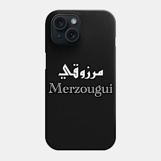 Merzougui Arabic script Phone Case