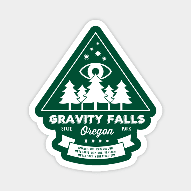 Visit Gravity Falls Magnet by Emily Collins