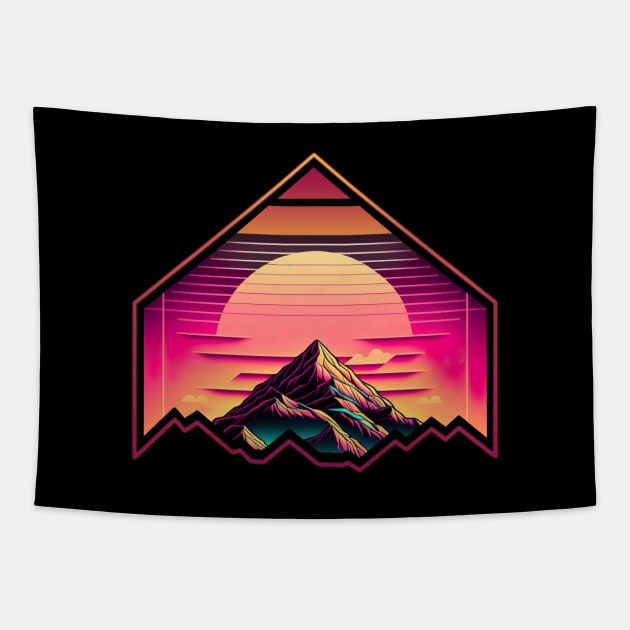 Morning Mountain Tapestry by THREE 5 EIGHT