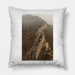 The Great Wall Of China At Badaling - 3 © Pillow