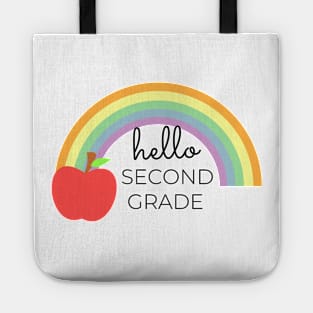 Hello Second Grade -1st day of school Tote