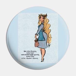 Honey eyed flower girl Pin