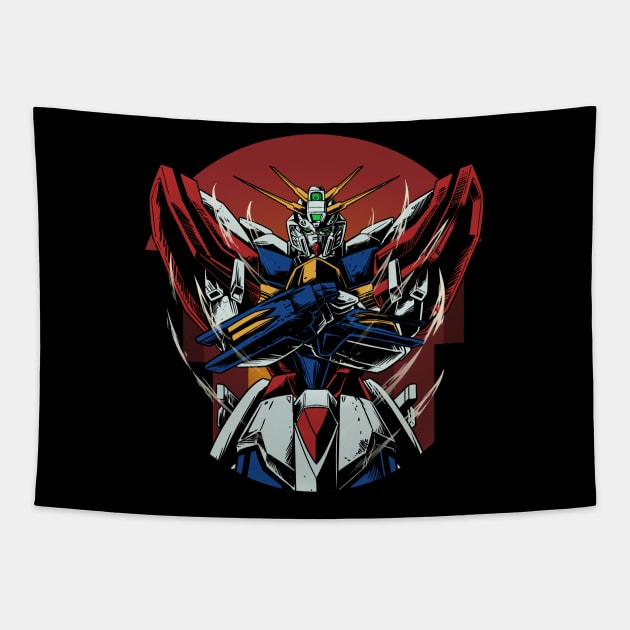 God Gundam Tapestry by WahyudiArtwork