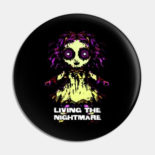 Creepy Scary Doll Living The Nightmare October 31st Horror Pin