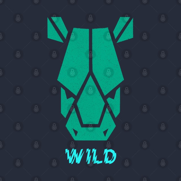 Wild Rhino by Cds Design Store