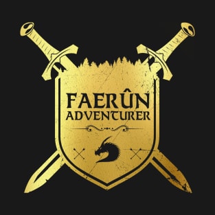 Faerun Adventurer (Gold) T-Shirt