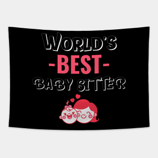 World's Best Babysitter Tapestry