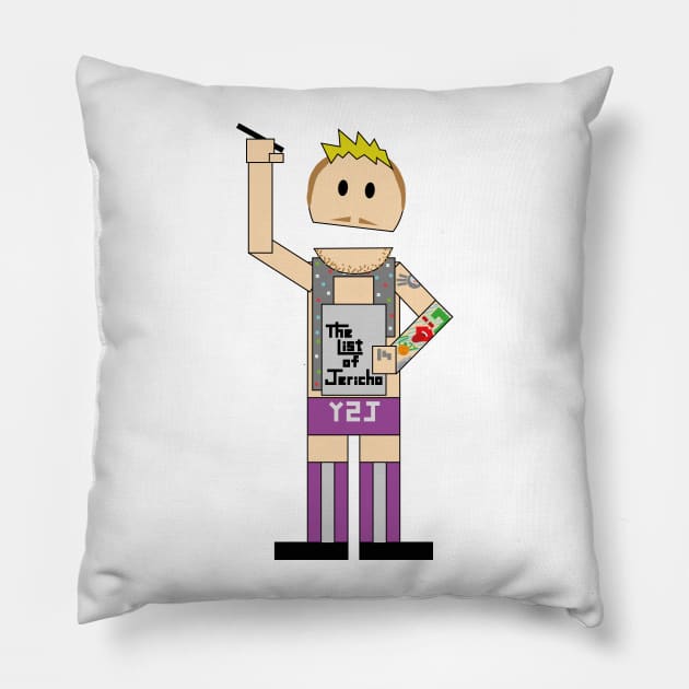 You Just Made The List Guy! Pillow by hbndesigns