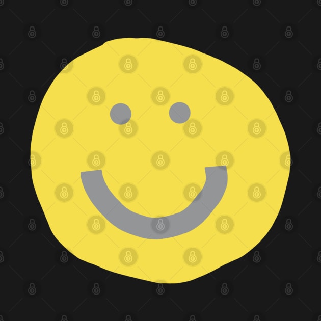 Happy Smiley Face by ellenhenryart