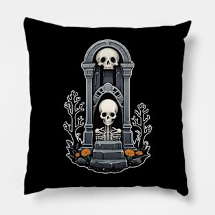 Gravestone Design 4 Pillow