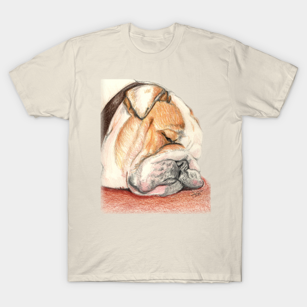 Discover English bulldog Alfie - Dog - T-Shirt