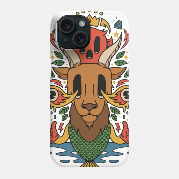 Capricorn Phone Case by yellowline