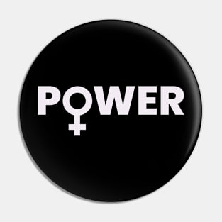 woman power Pin