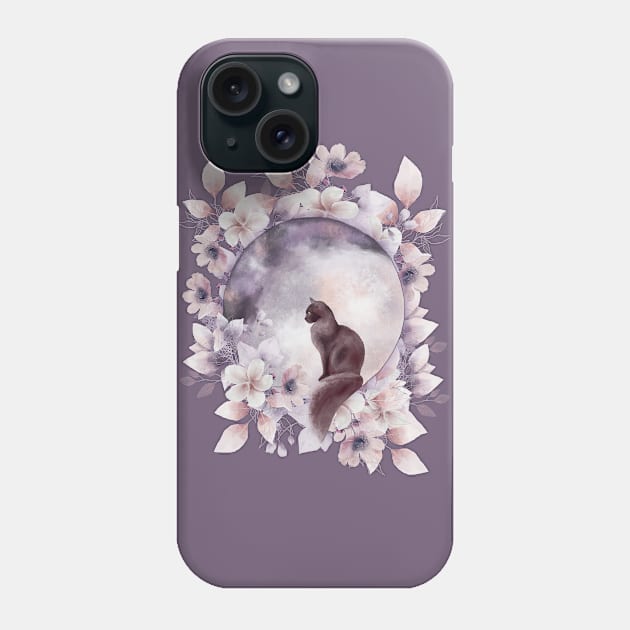 Celestial Cat Phone Case by All Thumbs