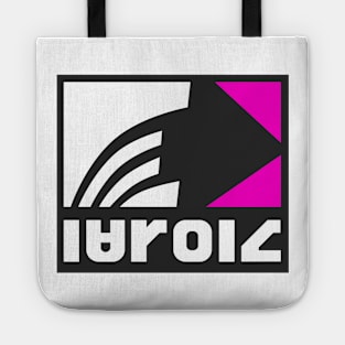 White Zink Logo Tote