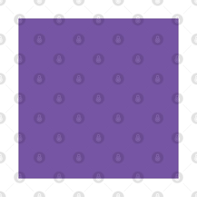Solid Iris Light Purple  Monochrome Minimal Design by HiddenPuppets